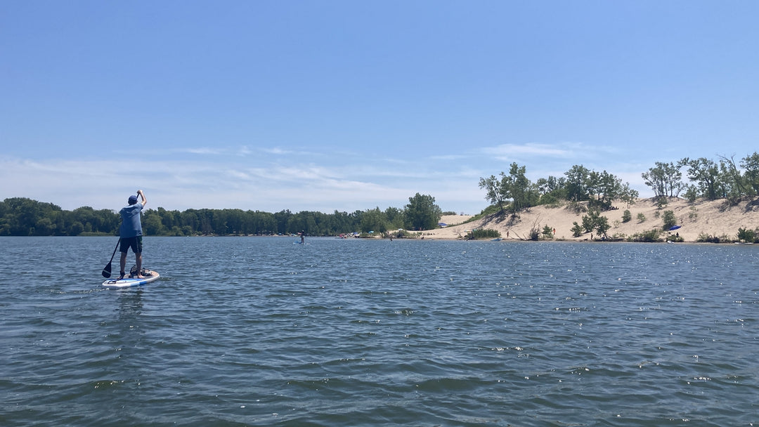 Paddleboarding in Sandbanks Provincial Park: All the Best Places to Go