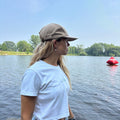 Girl with DAD HAT WAVE - Khaki