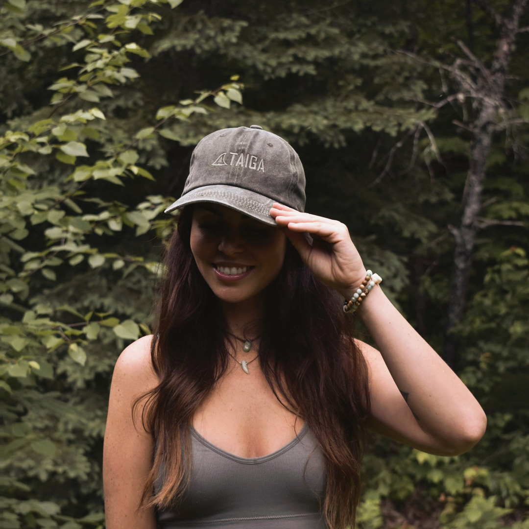 Baseball Cap by TAIGA BOARD in Dark Green