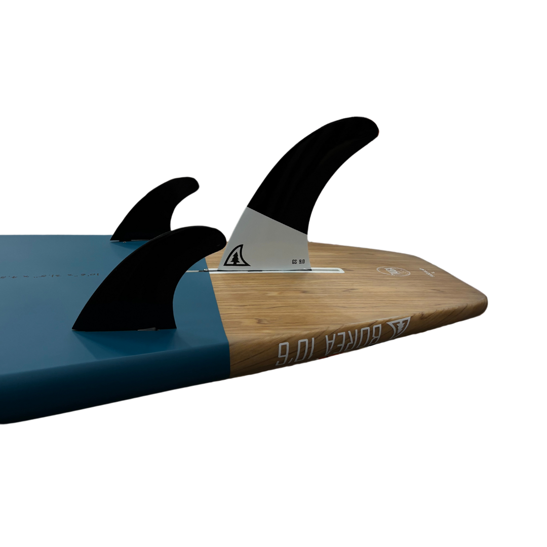Fins of the Borea 10'6 Blue Sea