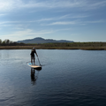Paddler On The Borea 10'6" in Color Sea Blue On The Lake