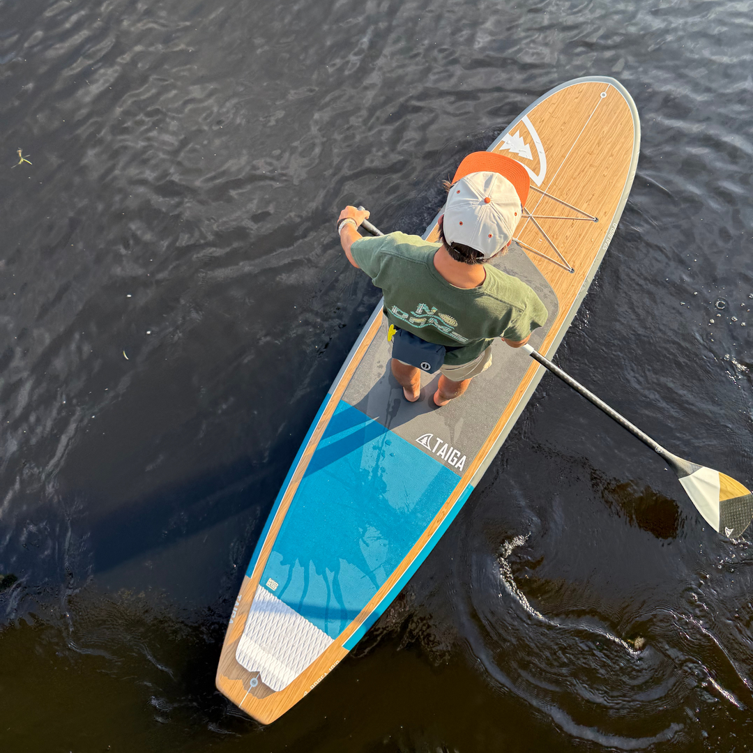 Paddler On The Borea 10'6" in Color Sea Blue 