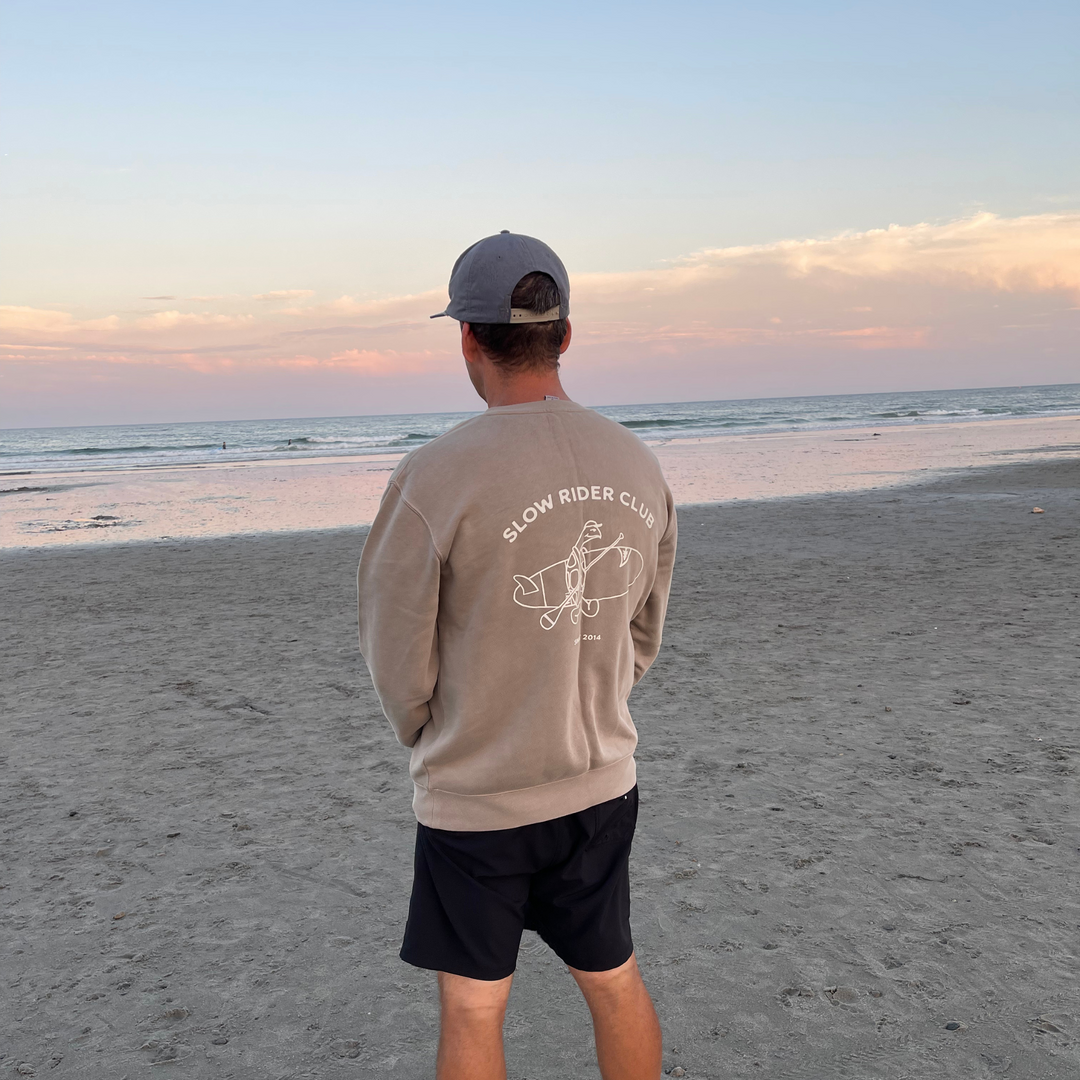 CREWNECK - TURTLE SLOW RIDER CLUB