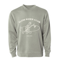 Back view of Taiga's Crewneck - Slow Rider Club
