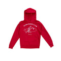 SLOW RIDER CLUB - KIDS HOODIE IN RED