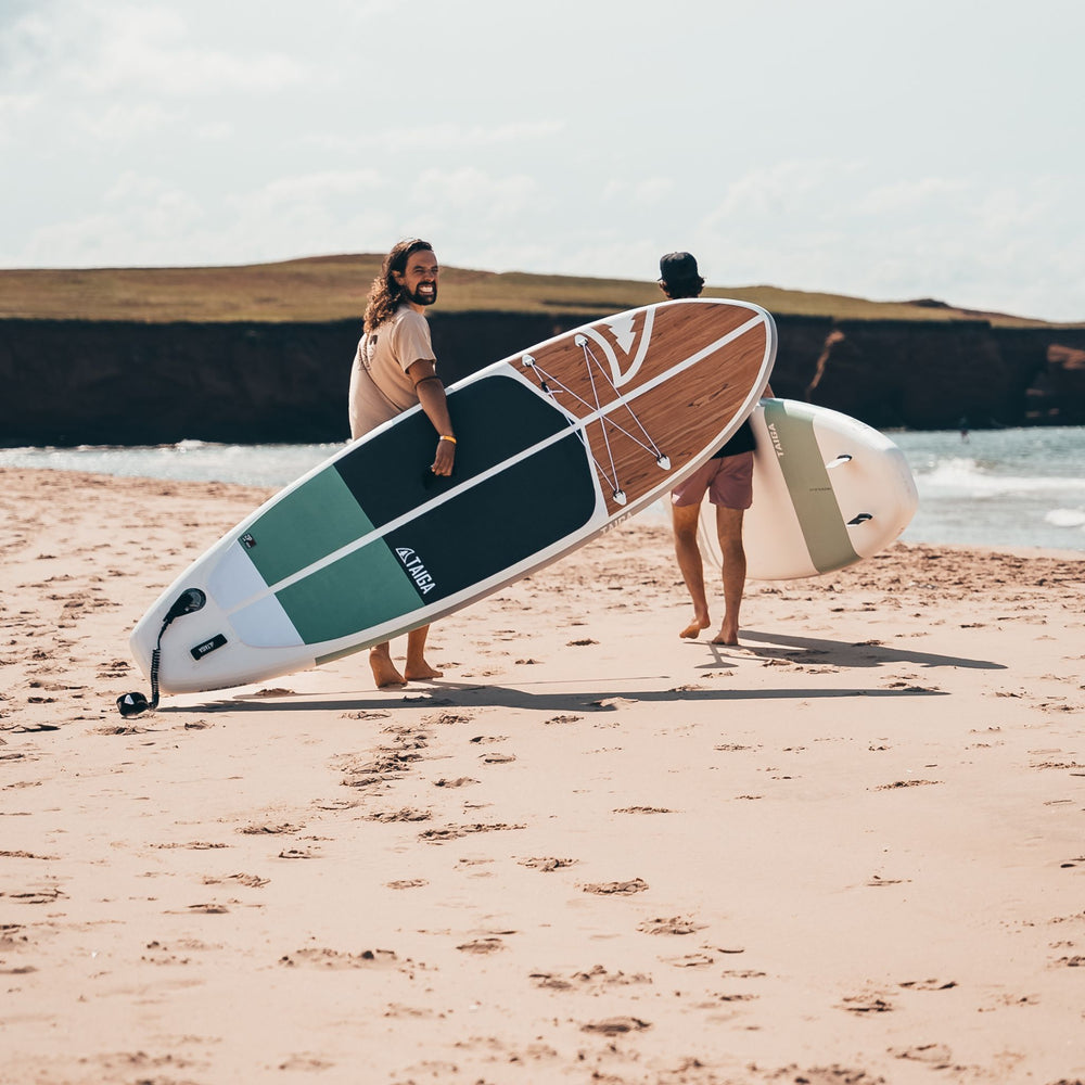 Guy Holding The Nano Zip Air 9'8"