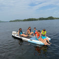 Children On The Sequoia SUP Family Light 13'6" On The Lake