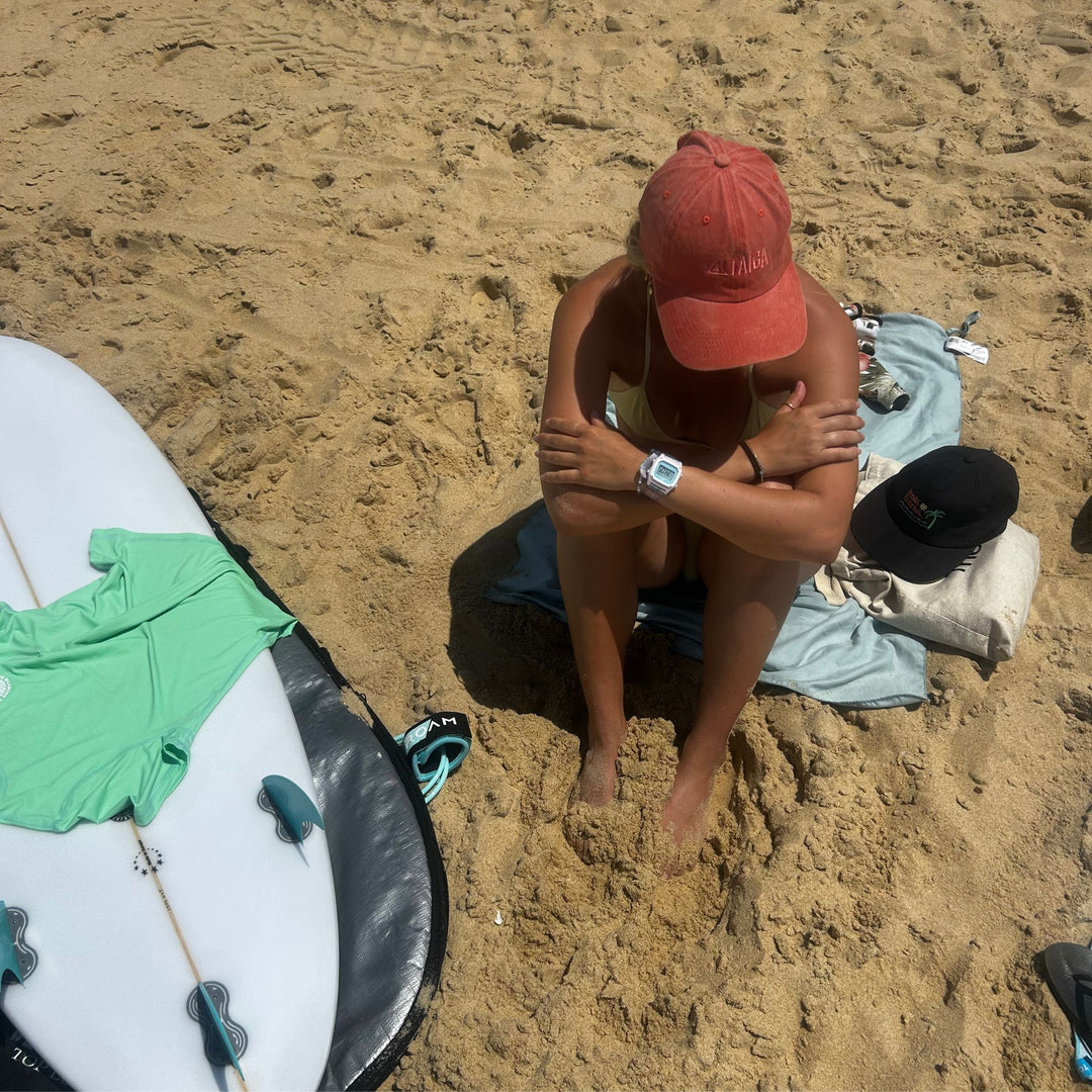 Paddler wearing Baseball Cap by TAIGA BOARD in Orange