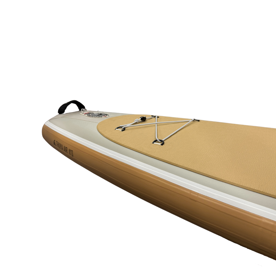 Tail View and Back Bungee of the Thuya Air 11'0 Sand