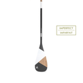 DIAMOND PADDLE - ASYMMETRIC WOOD CARBON 12k - Fix 1 piece (IMPERFECT) - Taiga Board