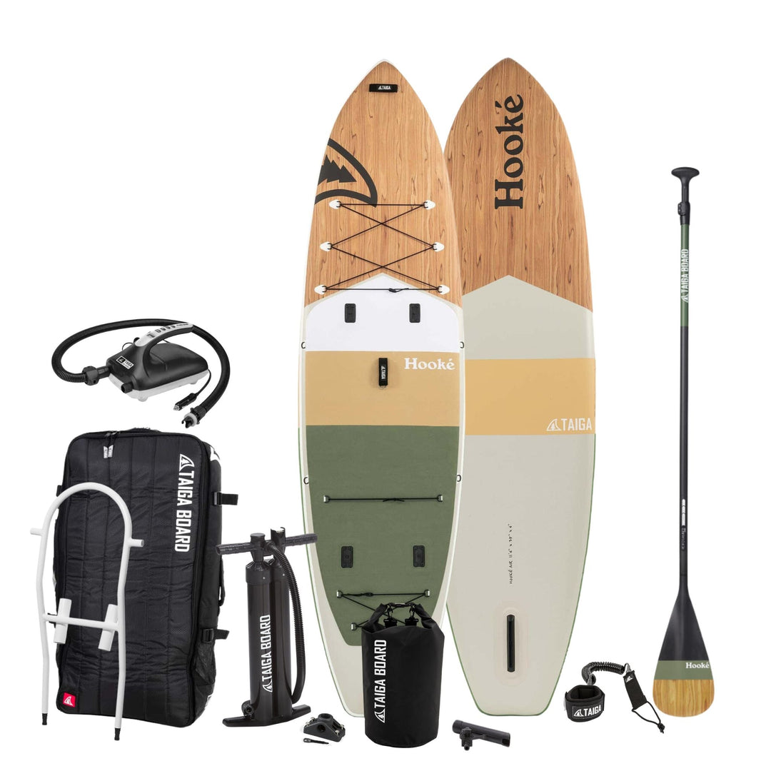 HOOKÉ AIR 11'6'' Fishing - INFLATABLE PADDLE BOARD - Taiga Board