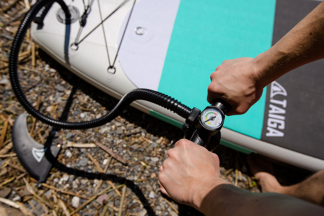 MANUAL PUMP FOR INFLATABLE PADDLE BOARD (Double action) - HP2