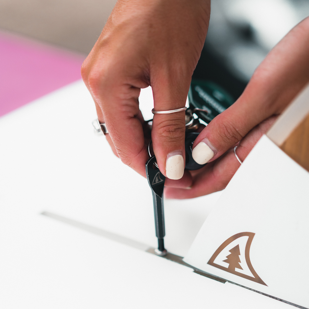 Screw of the Central Fin - Dolphin 9' - Fiberglass Wood by TAIGA