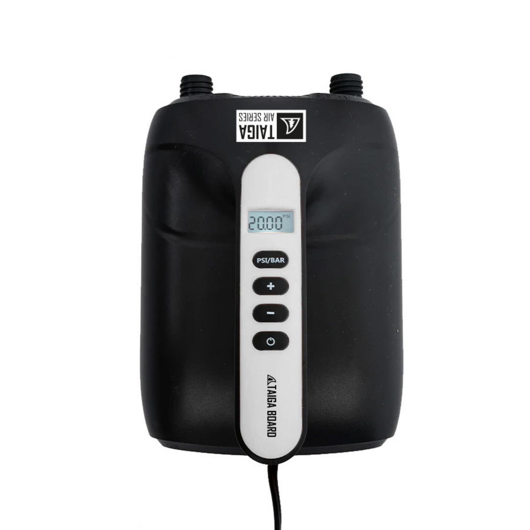 Upper View of the Electric Pump for Inflatable SUP 20 PSI by TAIGA