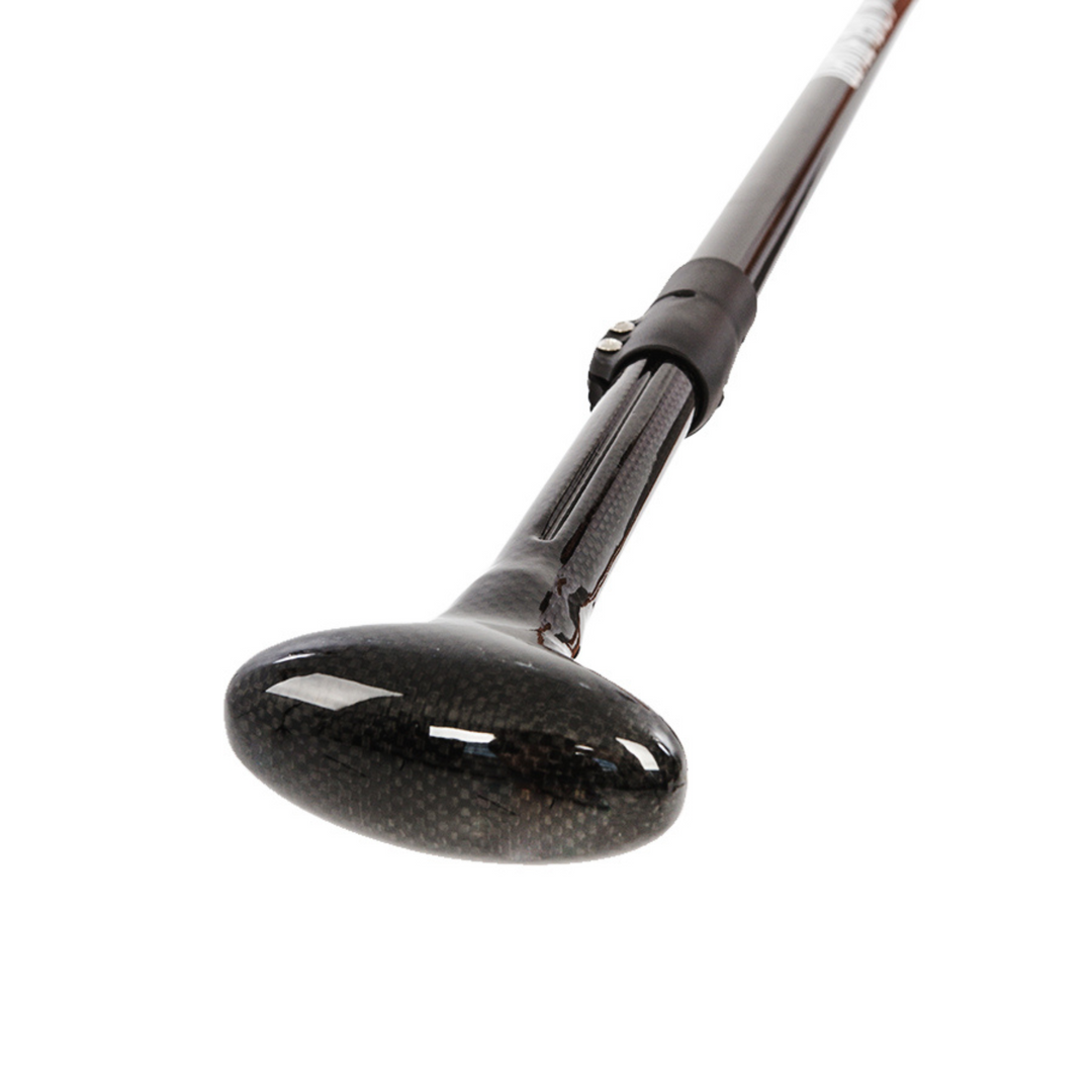 Handle of the All Carbon Black Paddle by TAIGA