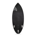 Bottom view of the Carbon Black Skim 4'8 - Wakesurf from TAIGA