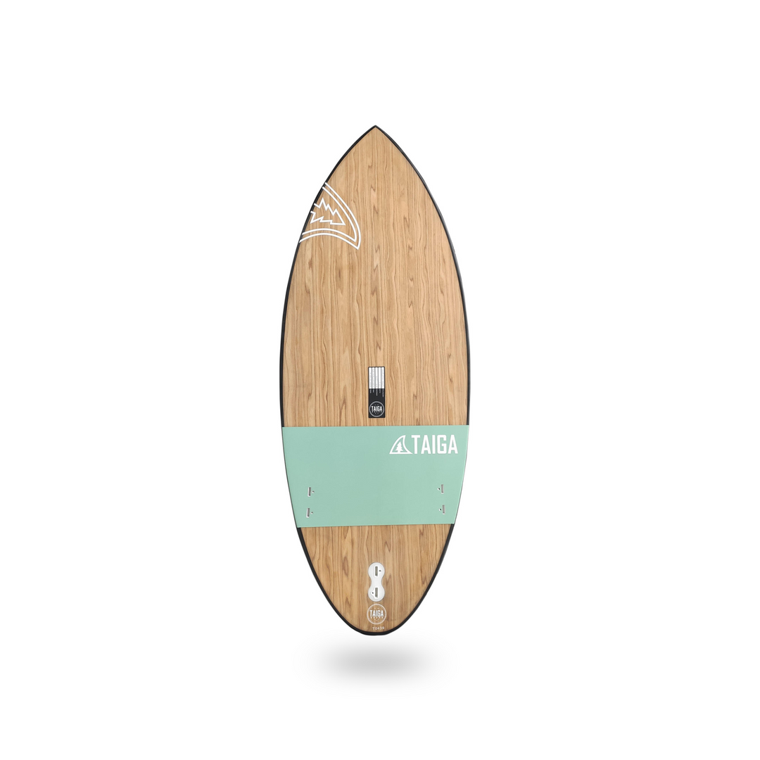 Bottom view of the Wood Skim 4'8 - Wakesurf from TAIGA