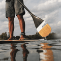DIAMOND PADDLE - WOOD CARBON 12k - Fix 1 piece - Taiga Board