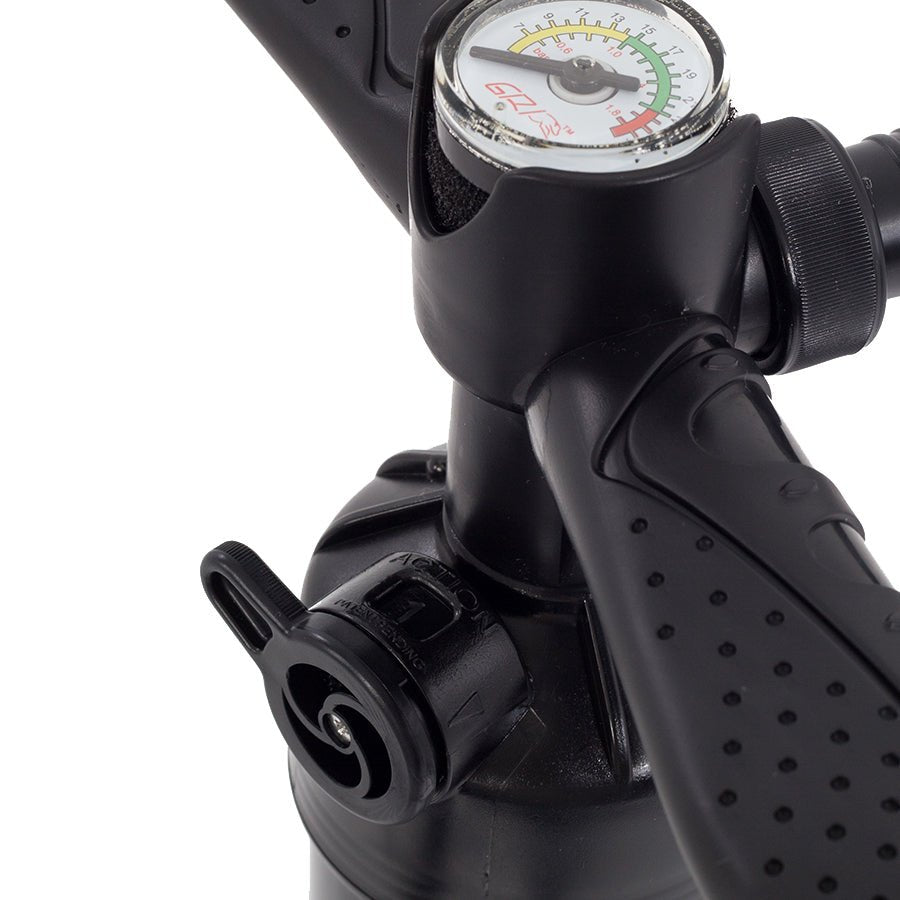 MANUAL PUMP FOR INFLATABLE PADDLE BOARD (Double action) - HP2 - Taiga Board