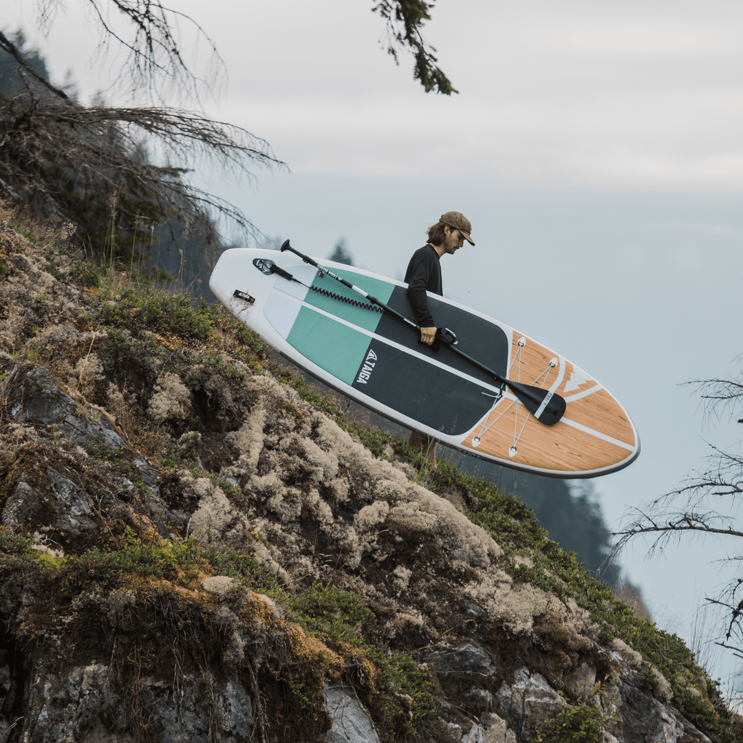 NANO ZIP AIR 9'8'' Compact - INFLATABLE PADDLE BOARD - Taiga Board