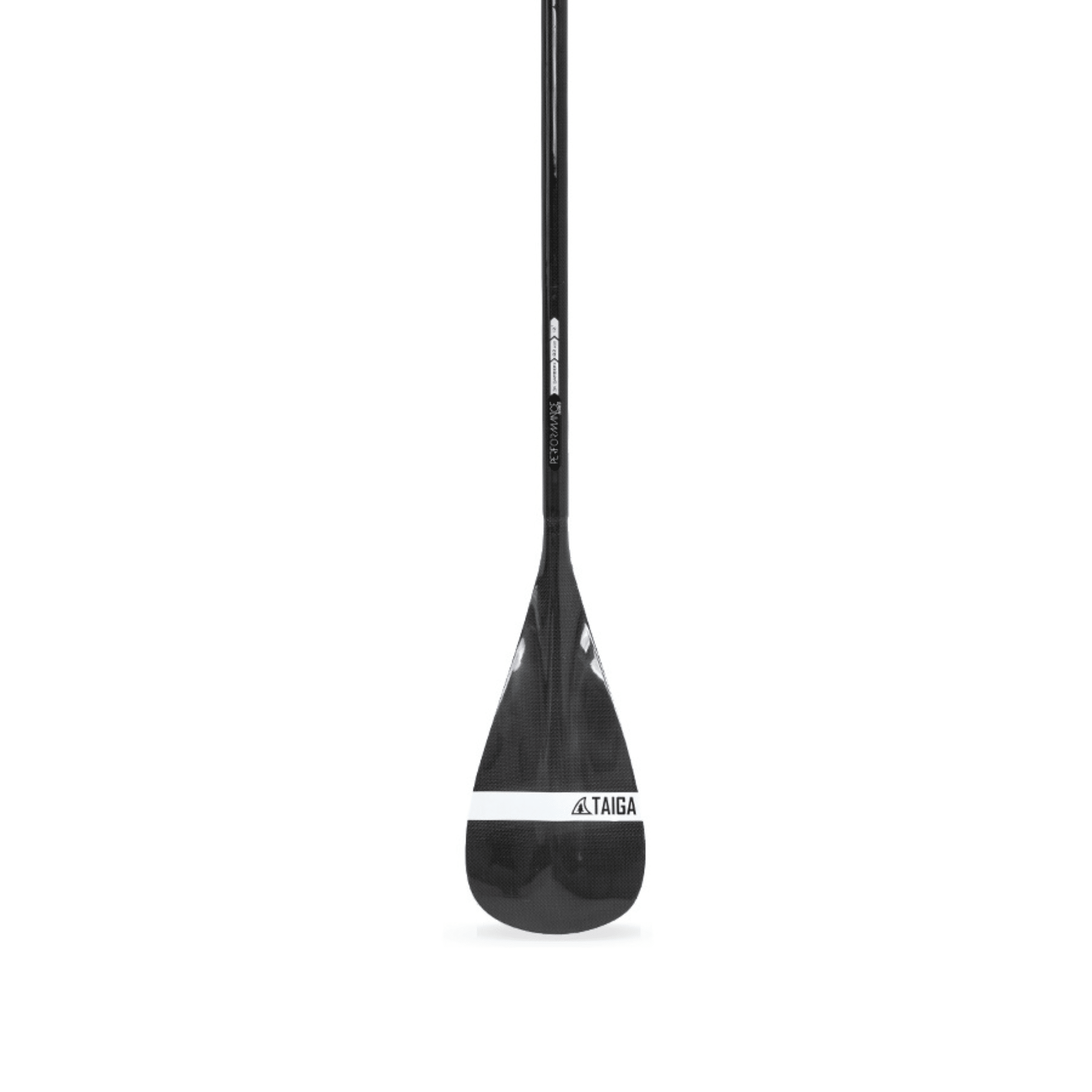 PERFORMANCE PADDLE - ALL CARBON BLACK - Adjustable 2 or 3 pieces - Taiga Board
