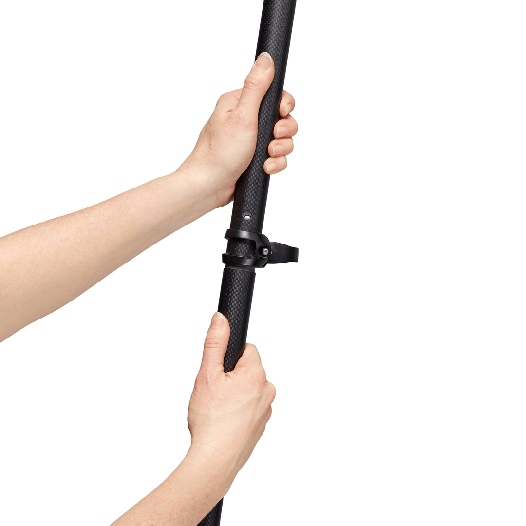 PERFORMANCE PADDLE CARBON BLACK - NANO ZIP AIR EDITION - Adjustable 5 pieces - Taiga Board